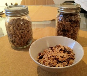 Homemade Granola with Herbs