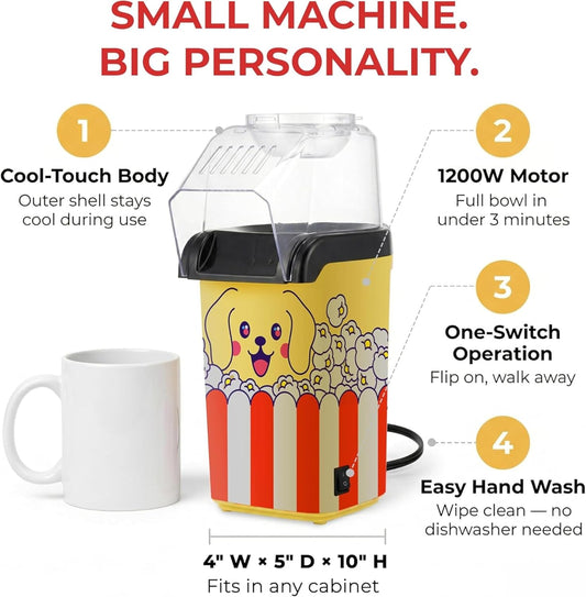 Pupcorn Hot Air Popcorn Maker