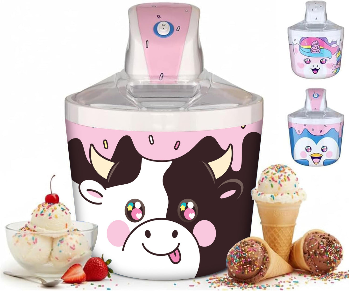 Cow ice cream maker for kids - additional view