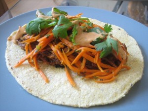 Bánh Mì Pork Tacos