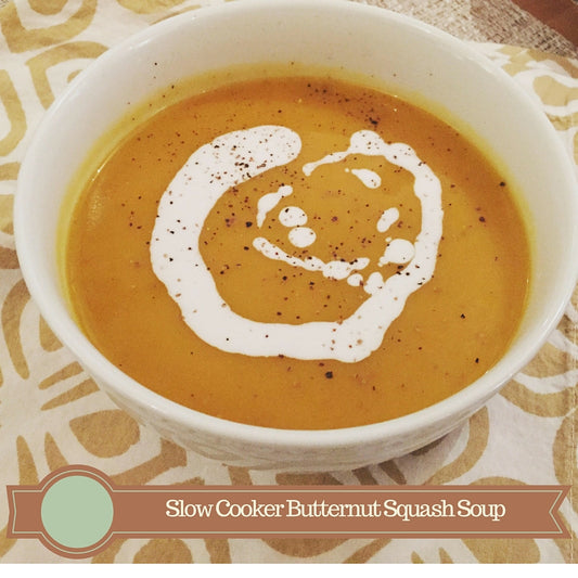 Creamy Slow Cooker Butternut Squash Soup