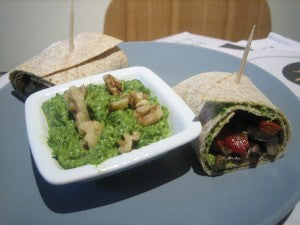 Vegan Arugula Pesto with Walnuts