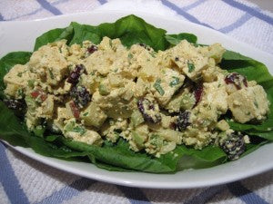 Second Day Curried Tofu Salad