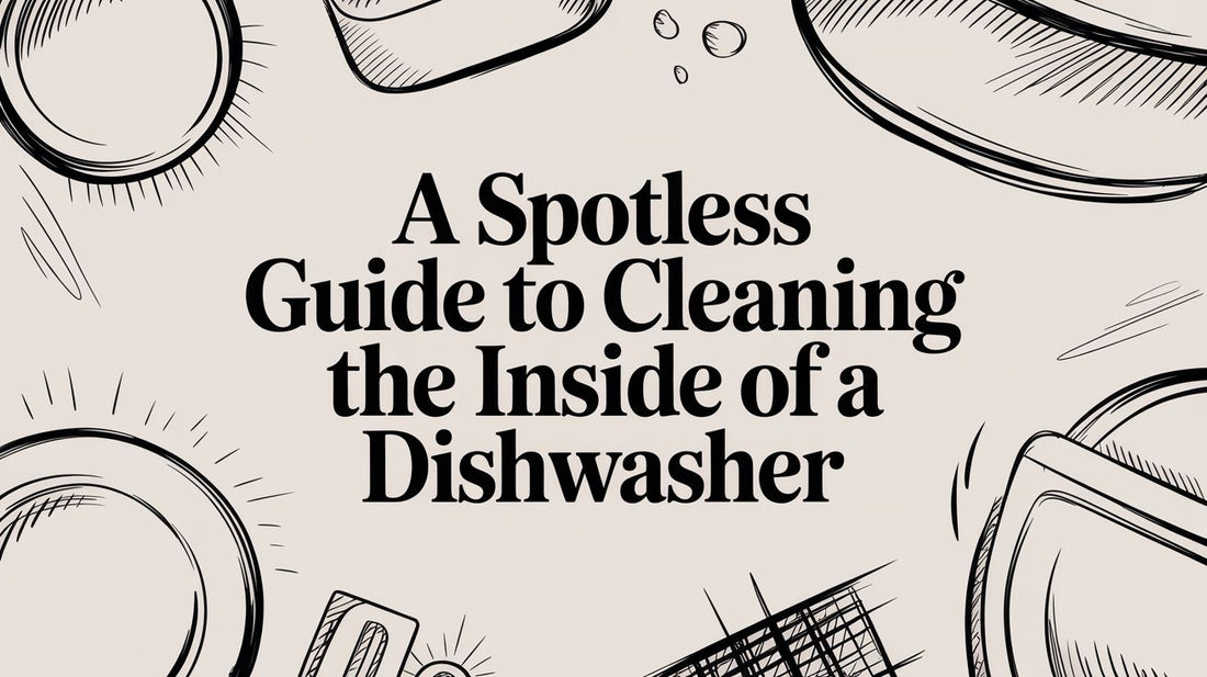 A Spotless Guide to Cleaning the Inside of a Dishwasher