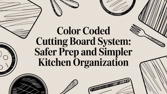 A Color Coded Cutting Board System: Your Guide to Safer, Simpler Kitchen Prep