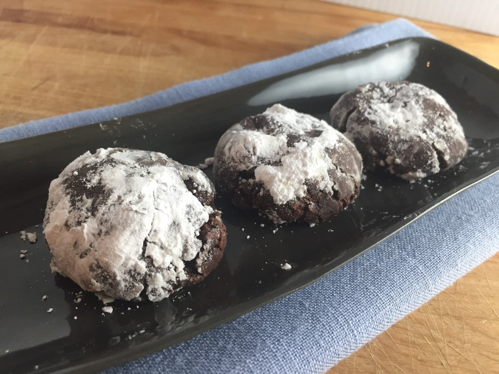 Insanely Rich Flourless Chewy Chocolate Cookies