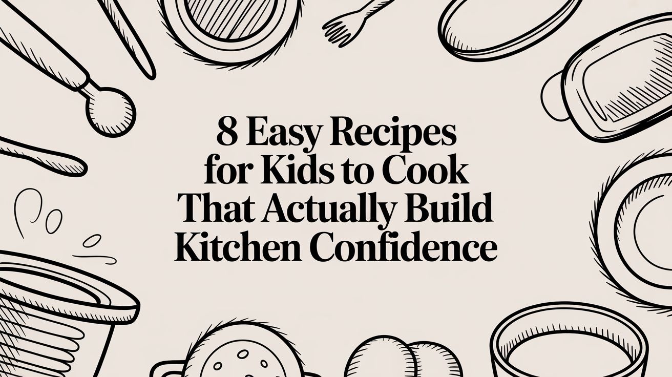8 Easy Recipes for Kids to Cook That Actually Build Kitchen Confidence ...