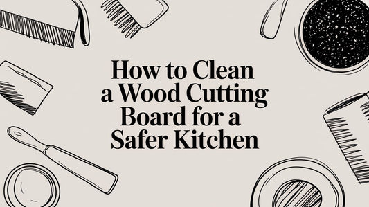 How to Clean a Wood Cutting Board for a Safer Kitchen