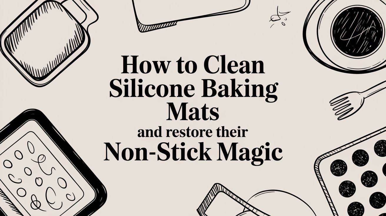 How to Clean Silicone Baking Mats and Restore Their Non-Stick Magic ...