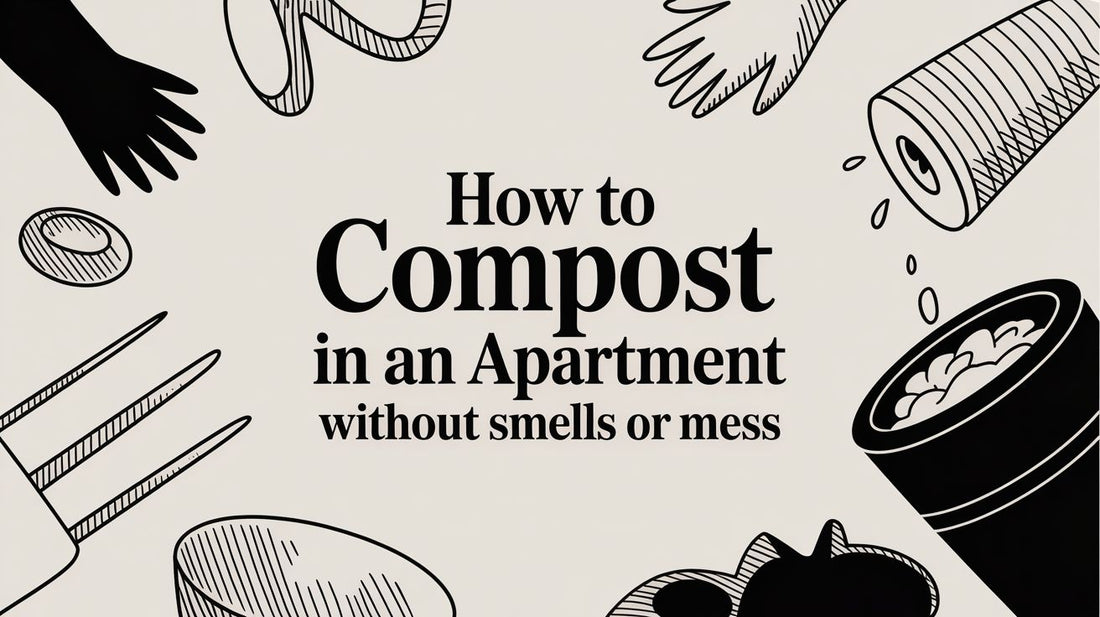 How to Compost in an Apartment Without Smells or Mess