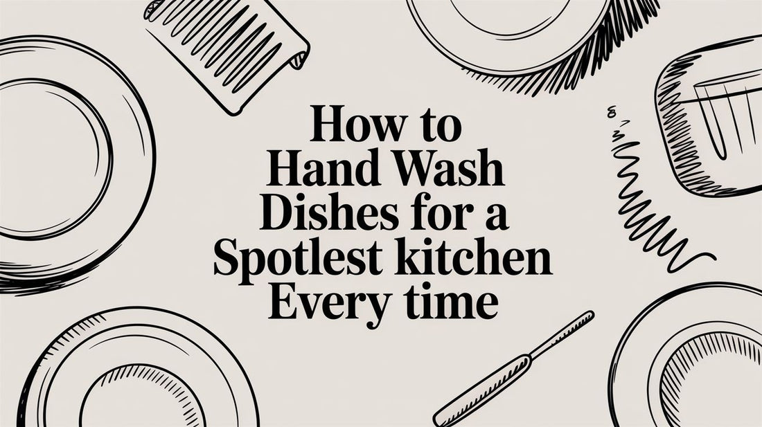 How to Hand Wash Dishes for a Spotless Kitchen Every Time