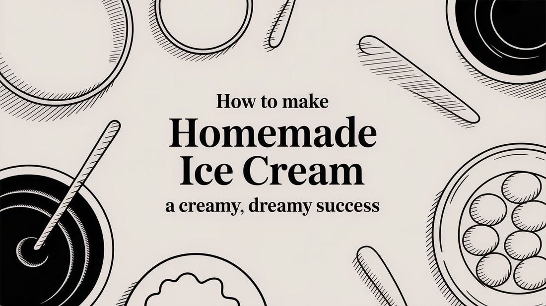How to Make Homemade Ice Cream a Creamy, Dreamy Success