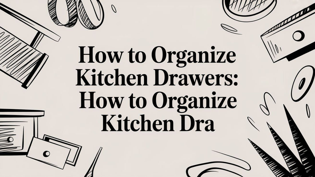 How to organize kitchen drawers: How to organize kitchen dra