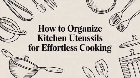 How to Organize Kitchen Utensils for Effortless Cooking