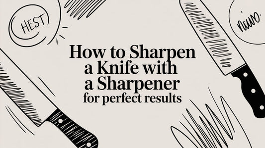 How to Sharpen a Knife with a Sharpener for Perfect Results