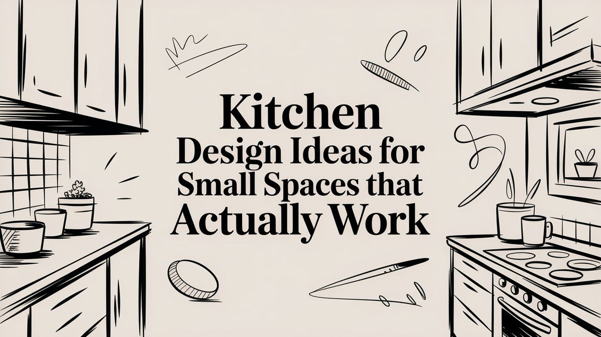 Kitchen Design Ideas for Small Spaces That Actually Work