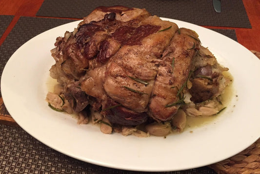Big Anniversary Celebration Leg of Lamb with Warm Lentil Salad