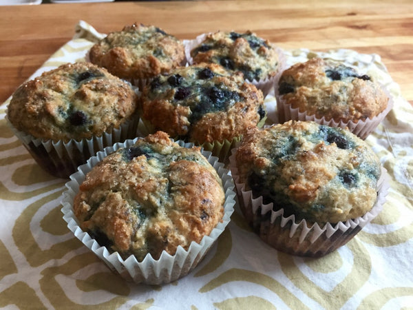 Blueberry Birthday Muffins