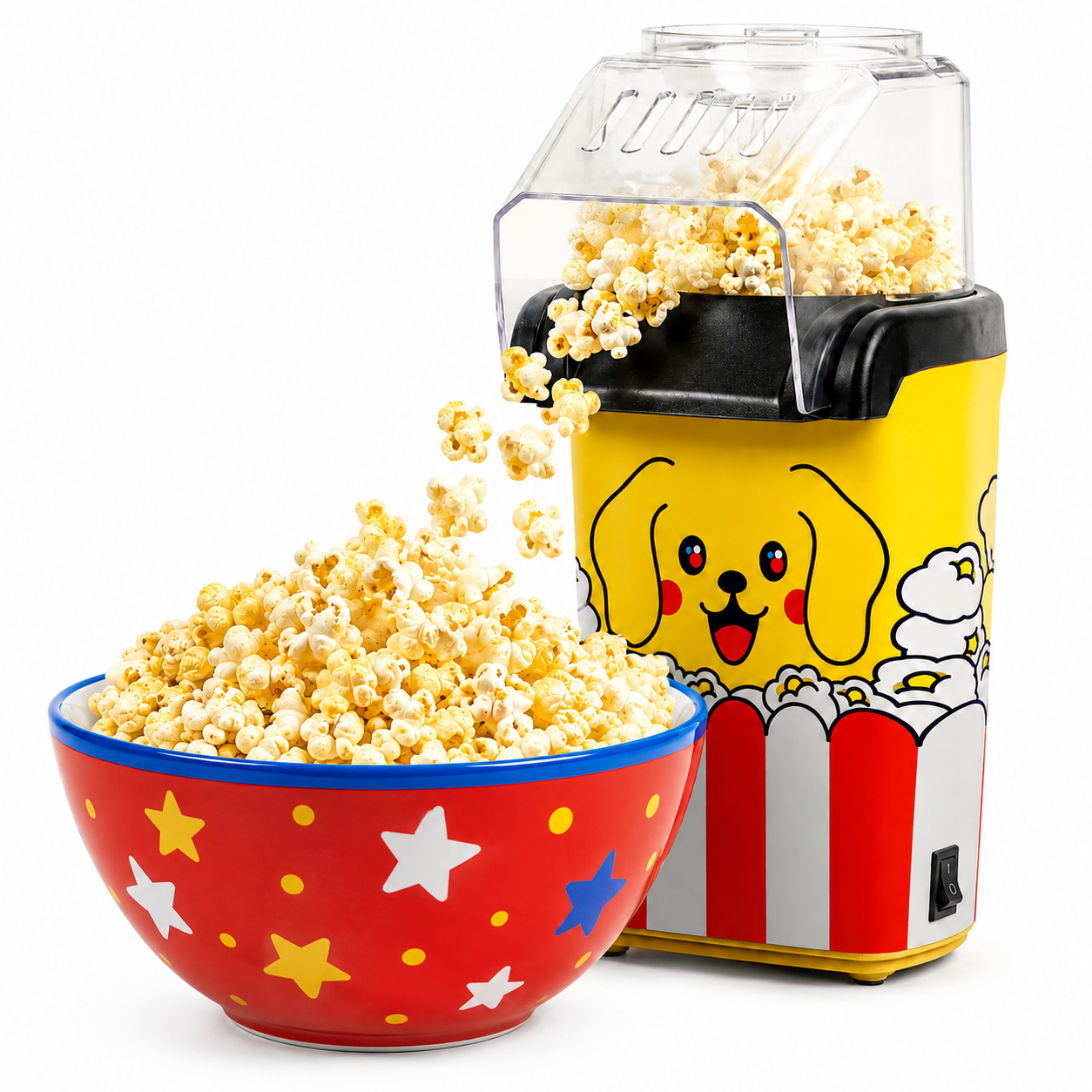 Pupcorn popcorn maker - product graphic 4