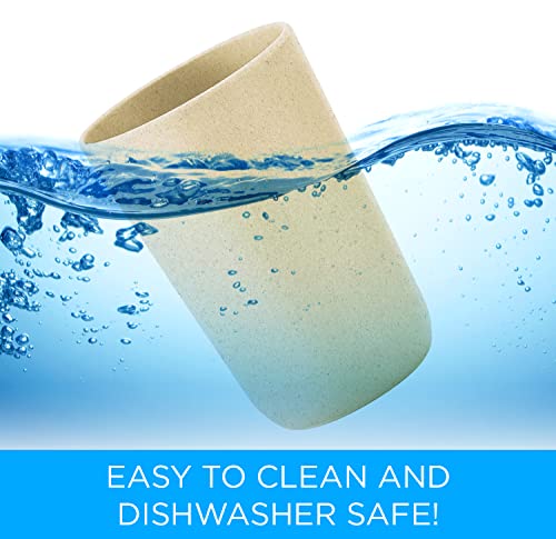 Cooler Kitchen Modern Slim Bamboo Utensil Holder Caddy | Rust Proof and Dishwasher Safe