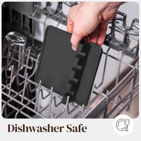 Silicone Spoon Rest for Stove Top with Drip Pad - Heat-Resistant, BPA-Free Utensil Rest & Spoon Holder for Kitchen Counter - Grill Utensil Holder