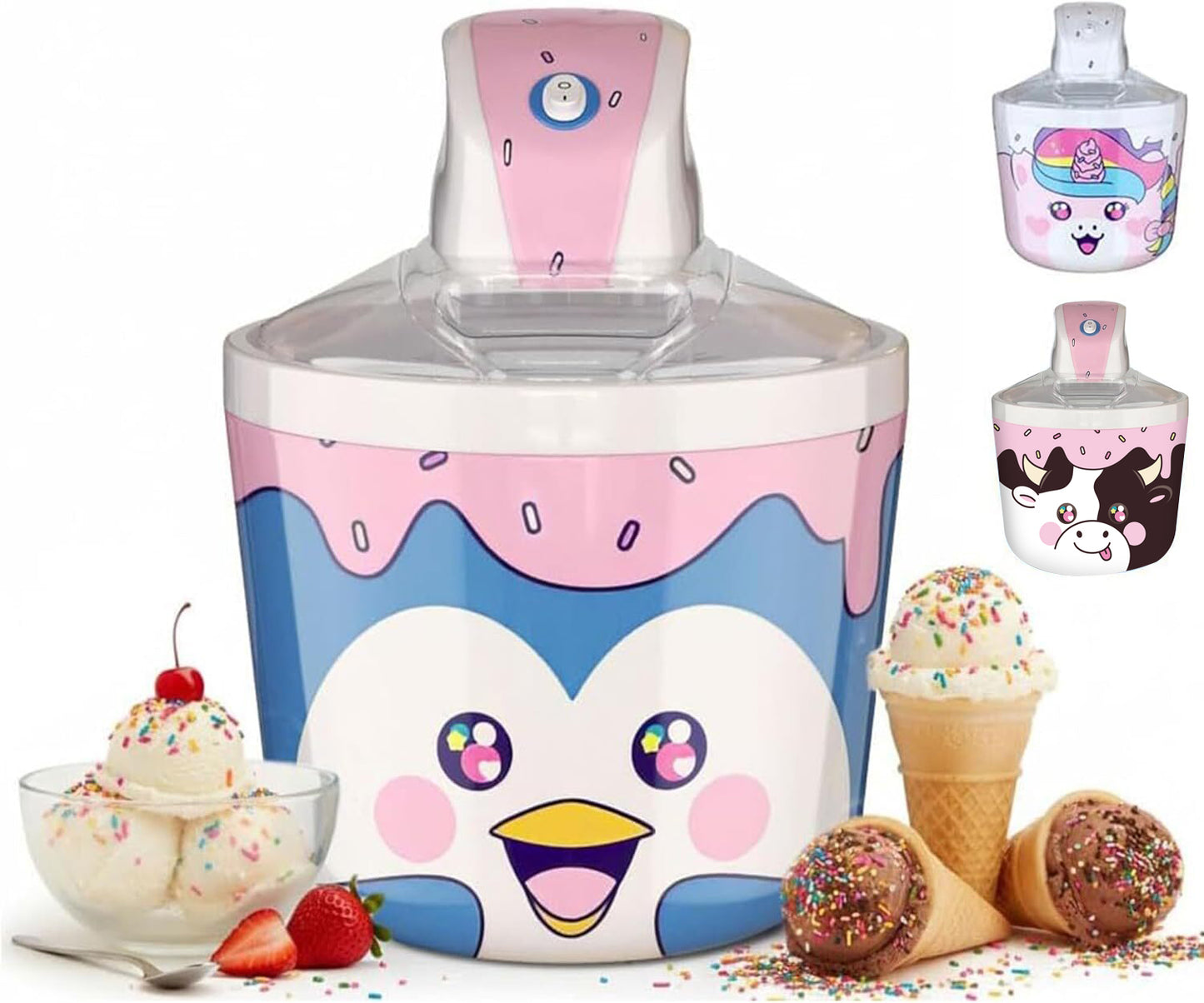 Penguin ice cream maker for kids - additional view