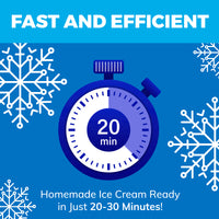 Ice Cream Maker Machine for Kids – 1.2 Quart Electric Ice Cream Makers