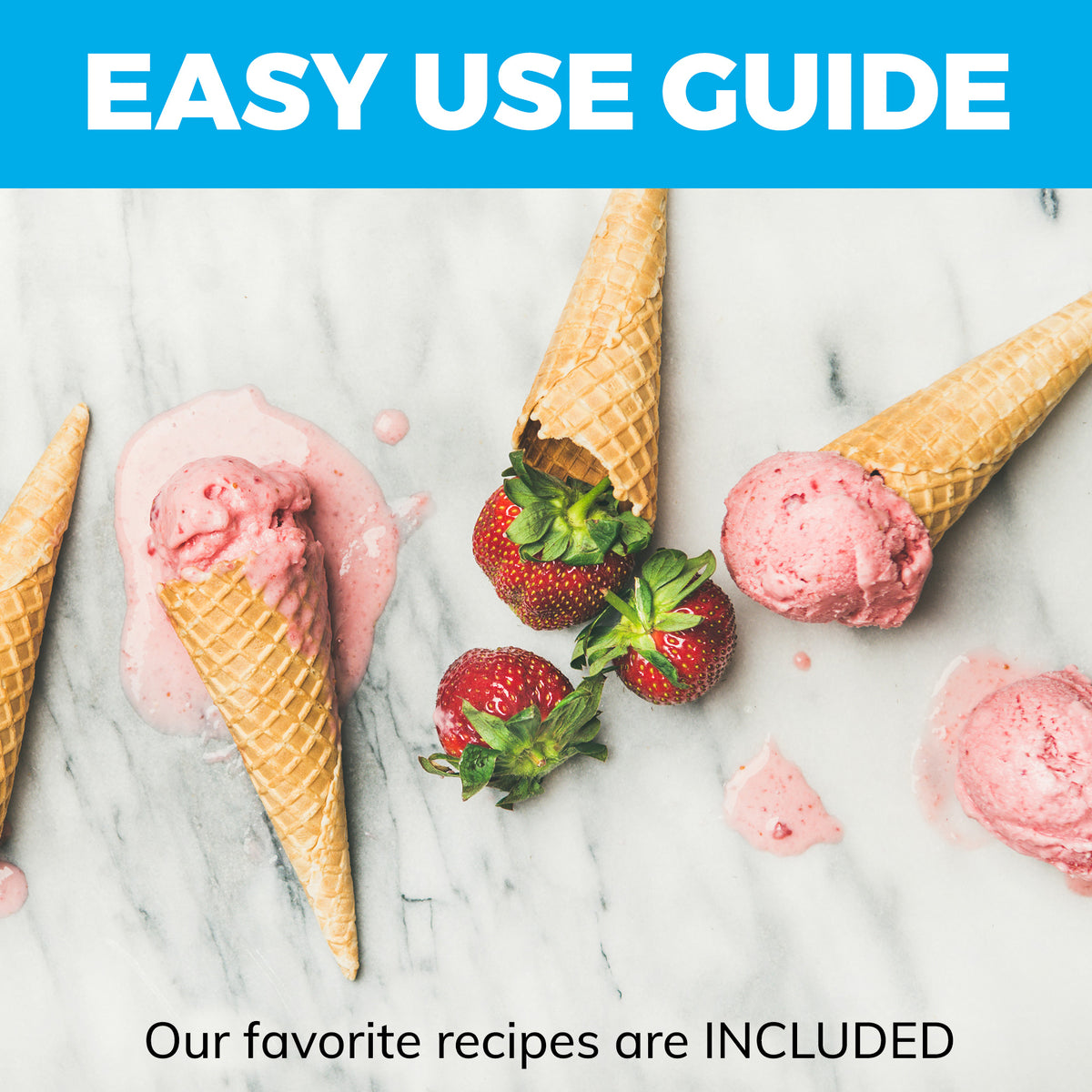 Ice Cream Maker Machine for Kids -1.2 Quart Electric Ice Cream Makers, Best Countertop Machine for Homemade Ice Cream, soft serve, Sorbet, Gelato