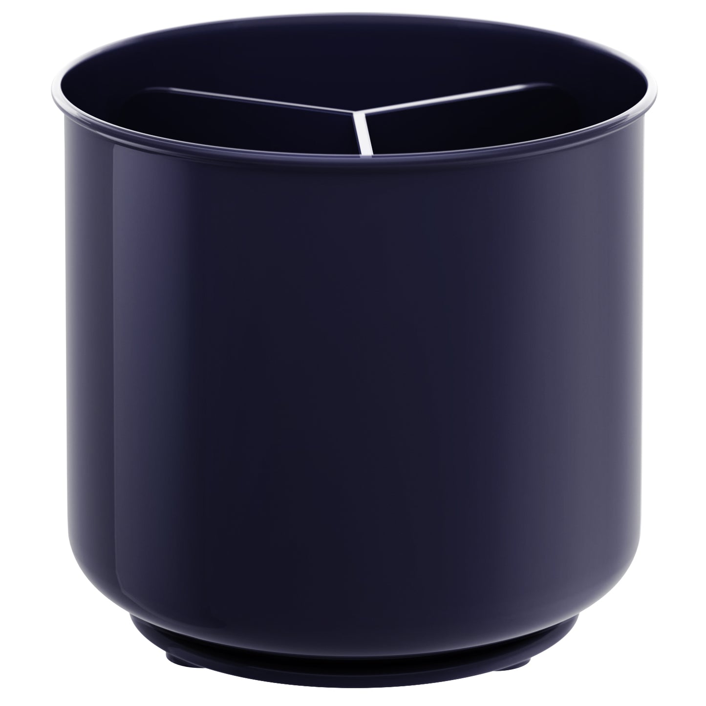 Utensil holder gripped insert at the base