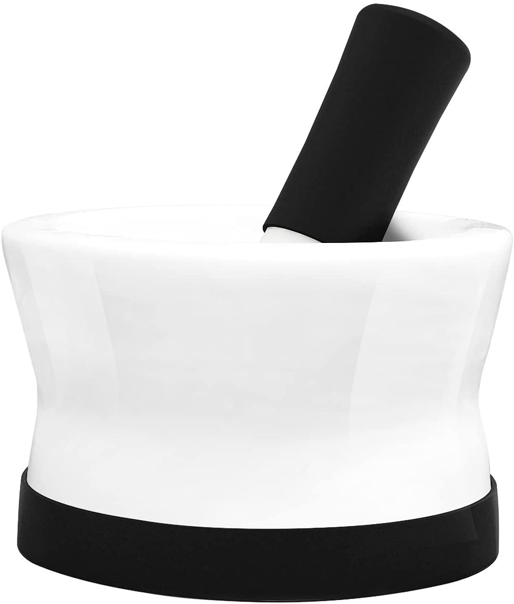 Comfy Grip White and Black Plastic Cutting Board Set - Includes 3